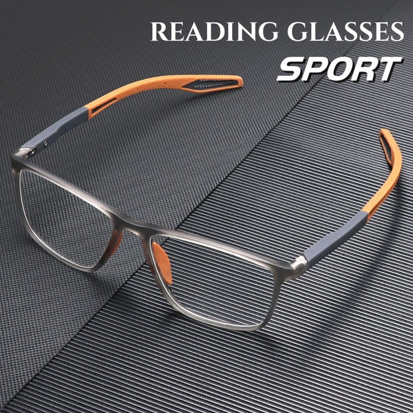 [Vásároljon 1-et, kap 1-et ingyen] Ultrakönnyű sportolvasó szemüveg, alkalmas közeli és távoli olvasáshoz, kék fény ellenes